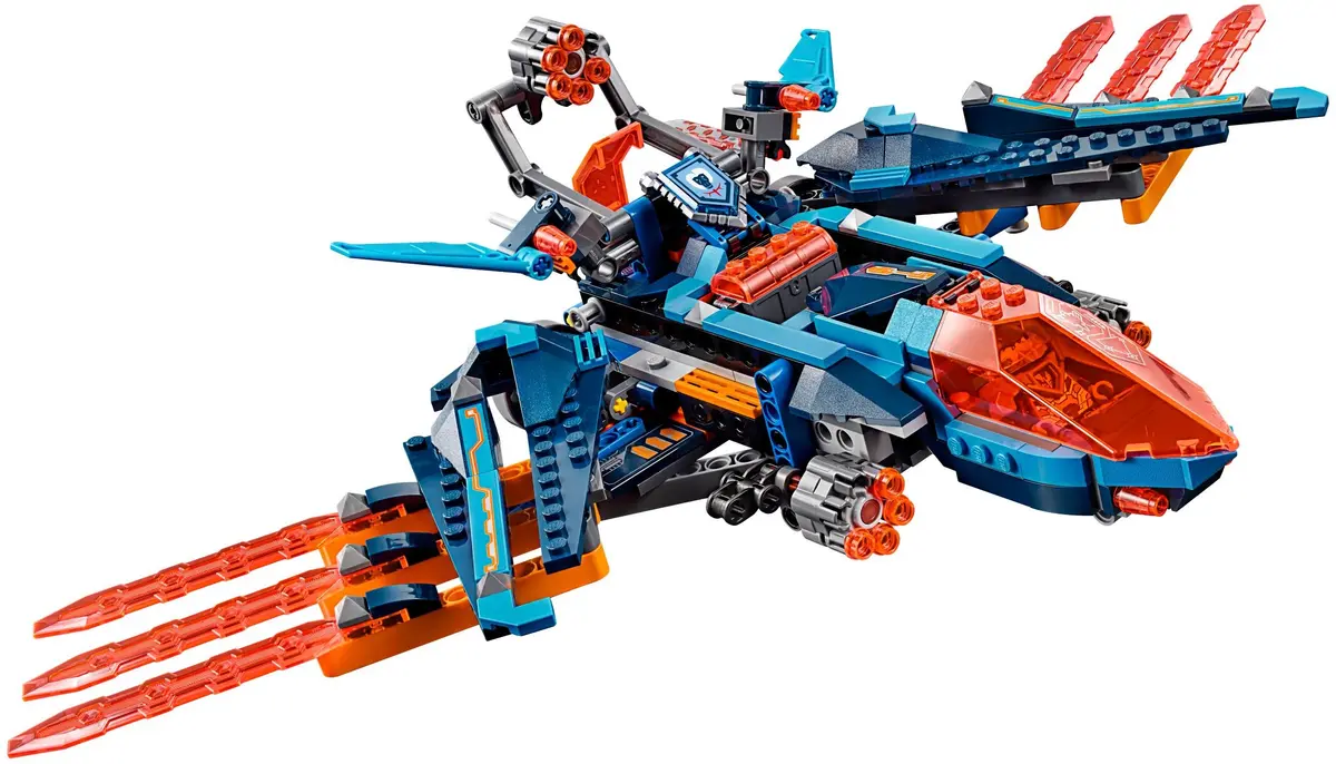 LEGO NEXO KNIGHTS 70351 Clay's Falcon Fighter Blaster set, image 6