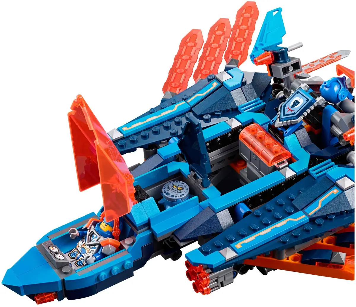 LEGO NEXO KNIGHTS 70351 Clay's Falcon Fighter Blaster set, image 7