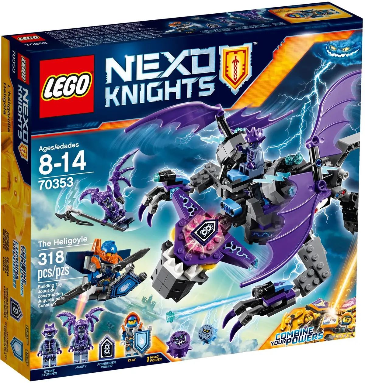 LEGO NEXO KNIGHTS 70353 The Heligoyle set, image 2