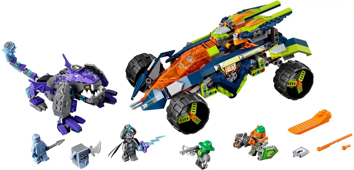 LEGO NEXO KNIGHTS 70355 Aaron's Rock Climber set