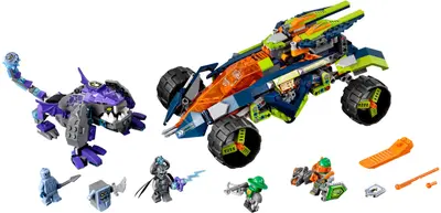 LEGO NEXO KNIGHTS 70355 Aaron's Rock Climber set