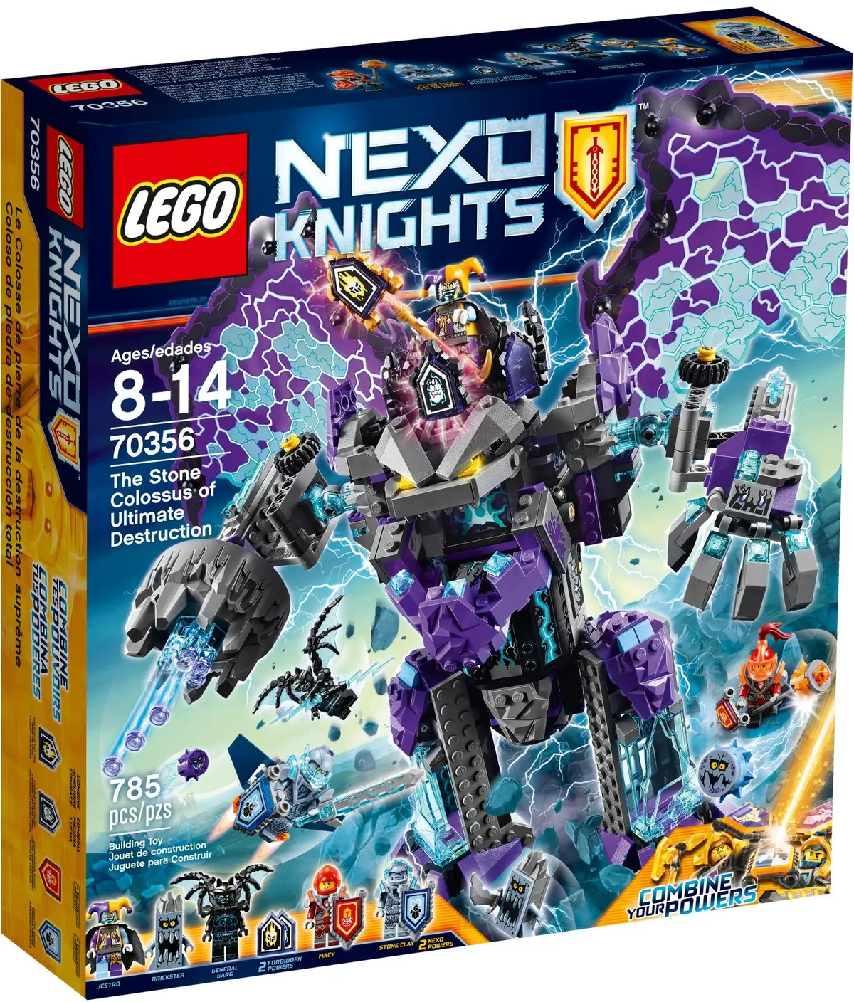 LEGO NEXO KNIGHTS 70356 The Stone Colossus of Ultimate Destruction set, image 2