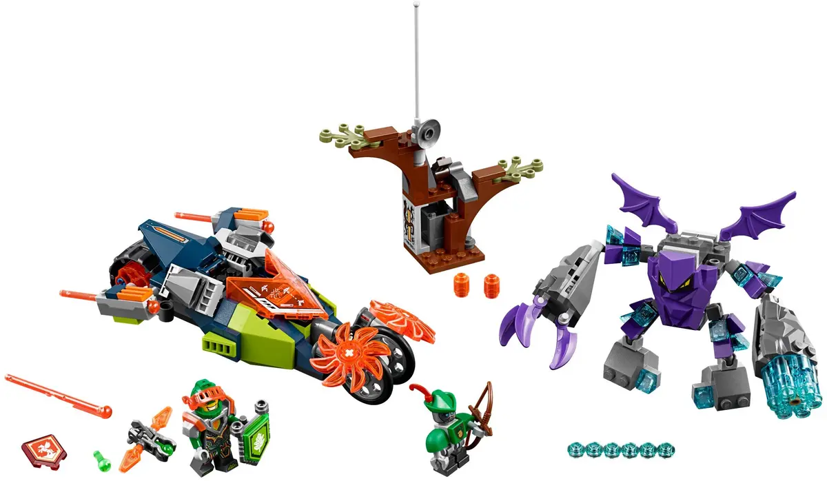 LEGO NEXO KNIGHTS 70358 Aaron's Stone Destroyer set