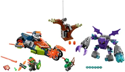 LEGO NEXO KNIGHTS 70358 Aaron's Stone Destroyer set