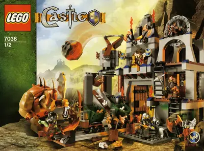 LEGO Castle 7036 Dwarves' Mine set
