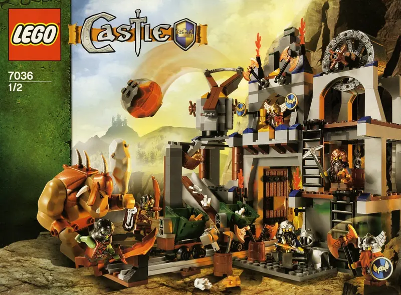 LEGO Castle 7036 Dwarves' Mine set