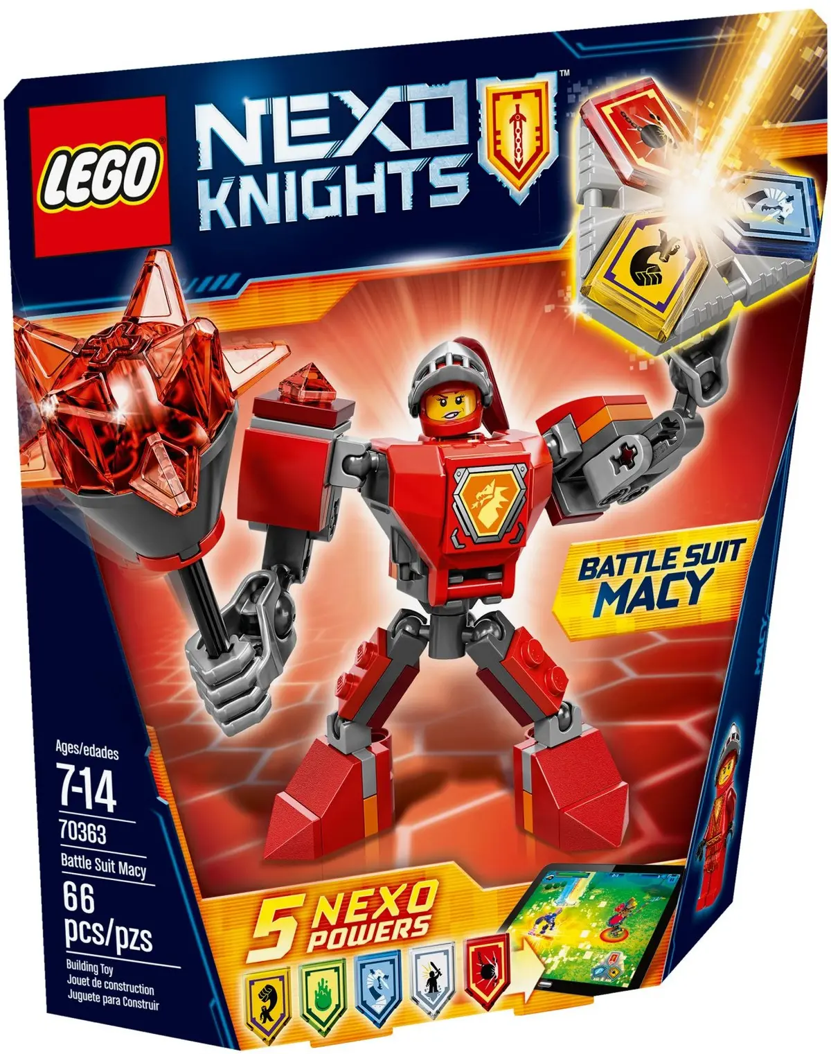 LEGO NEXO KNIGHTS 70363 Battle Suit Macy set, image 2