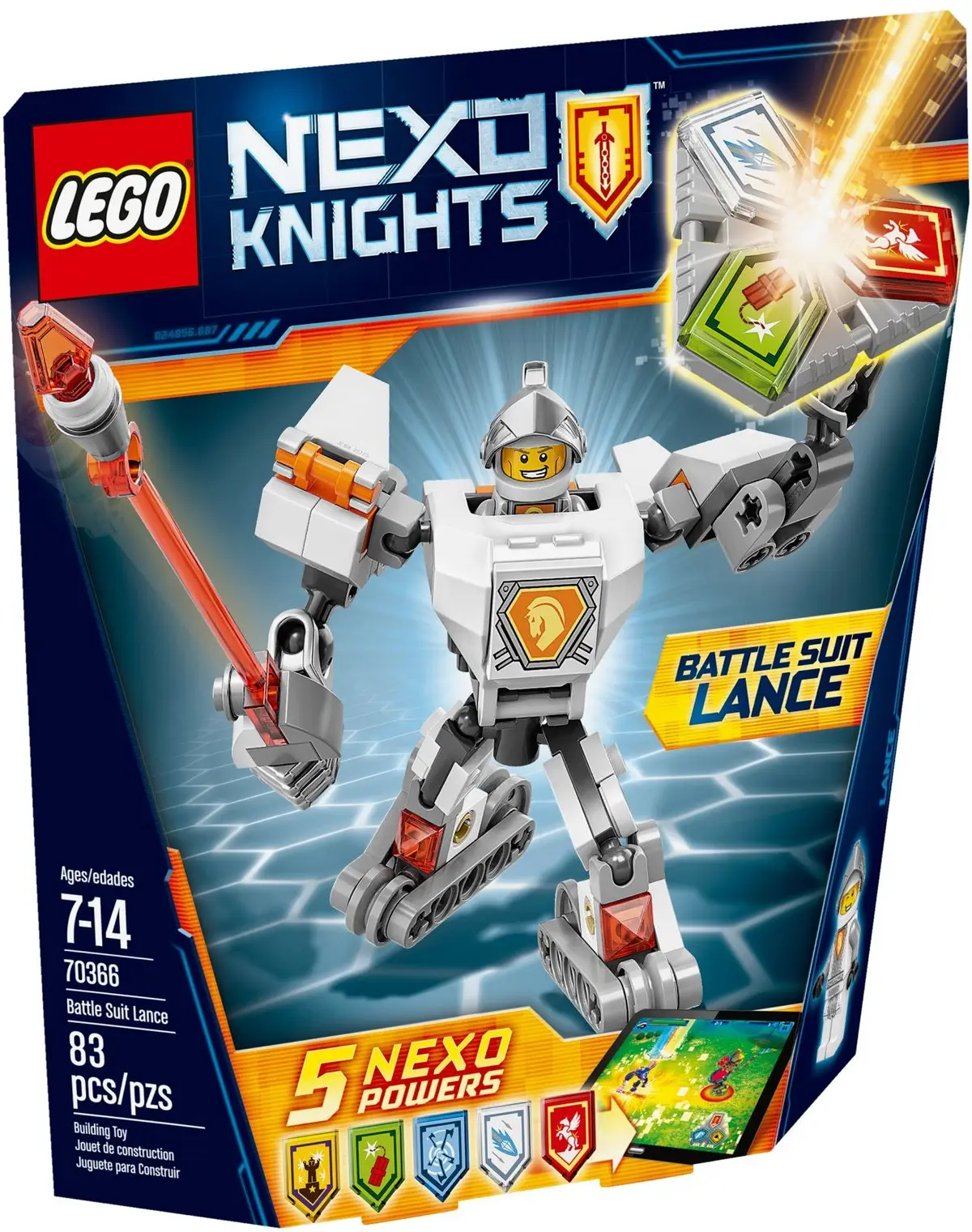 LEGO NEXO KNIGHTS 70366 Battle Suit Lance set, image 2
