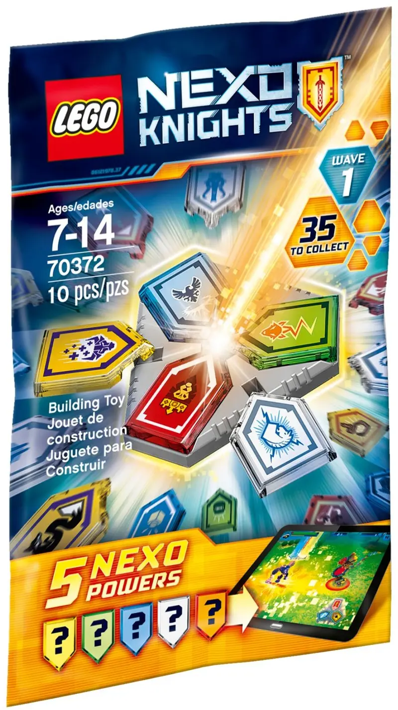 LEGO NEXO KNIGHTS 70372 Combo NEXO Powers Wave 1 set, image 2