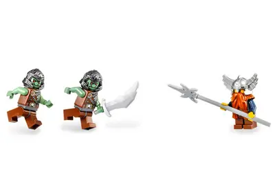 LEGO Castle 7040 Dwarves' Mine Defender set, image 6