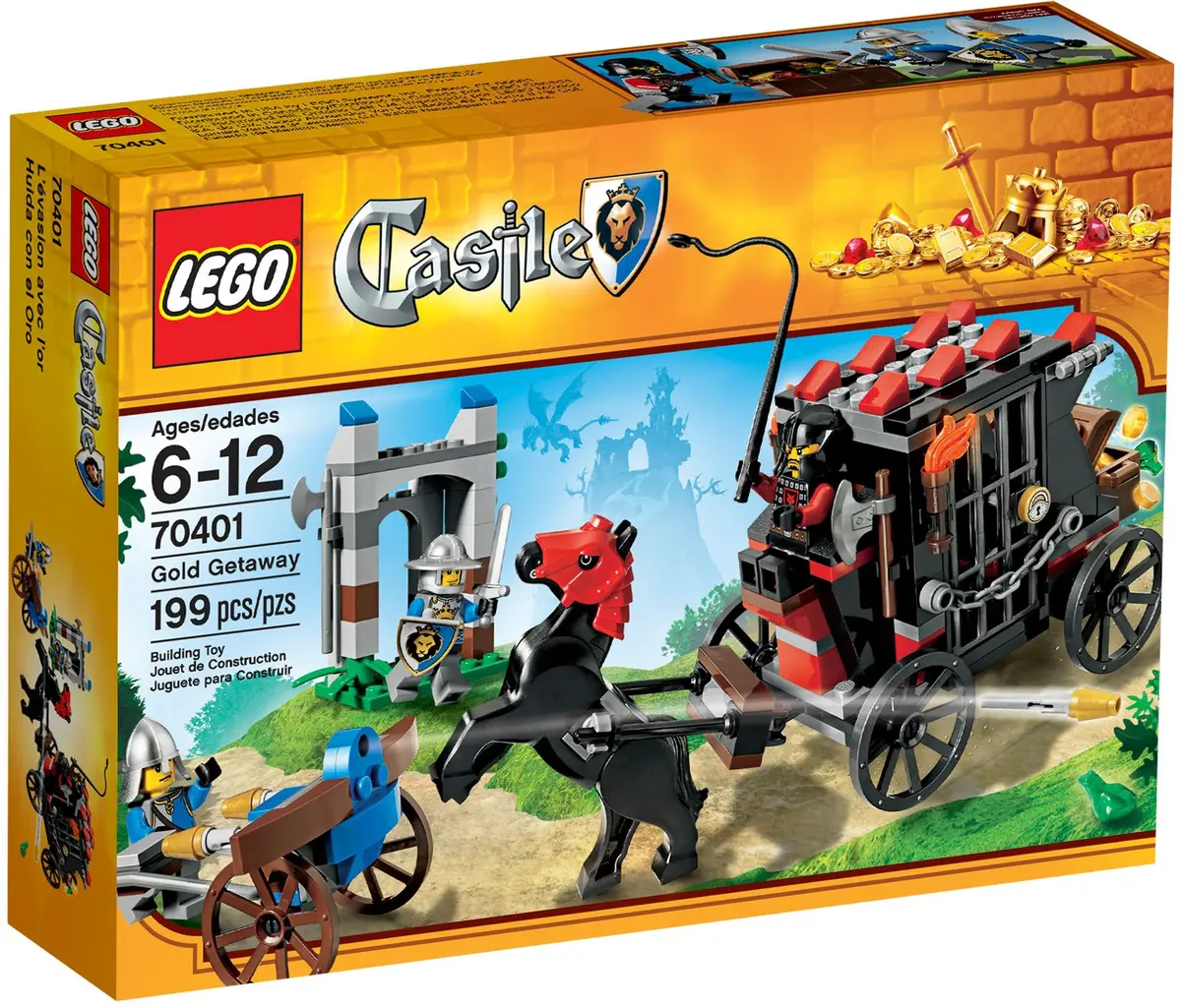 LEGO Castle 70401 Gold Getaway set, image 2