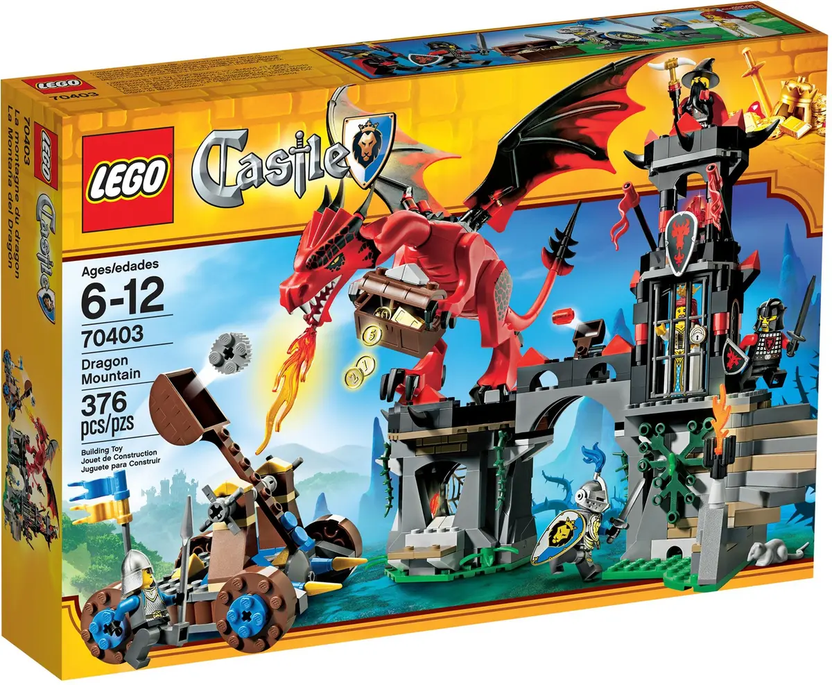 LEGO Castle 70403 Dragon Mountain set, image 2