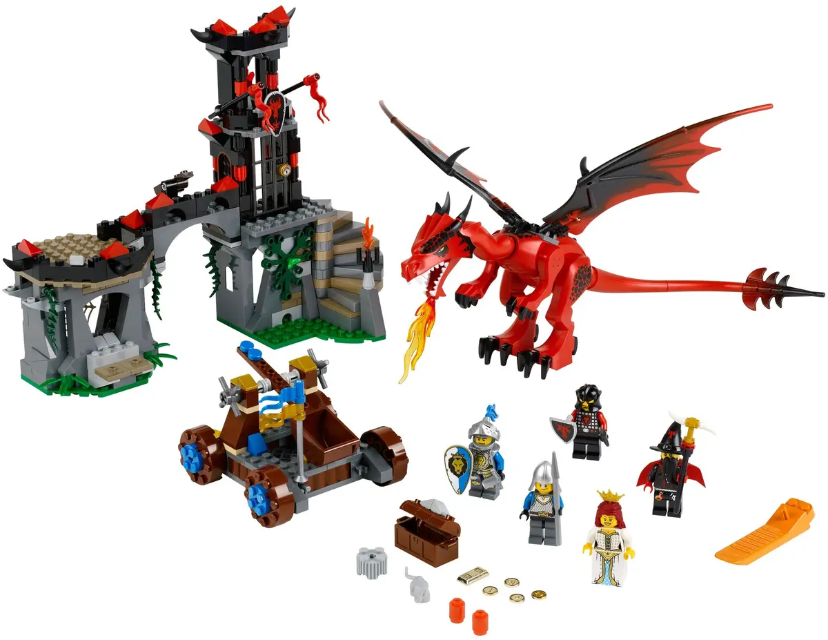 LEGO Castle 70403 Dragon Mountain set