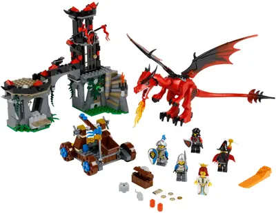 LEGO Castle 70403 Dragon Mountain set