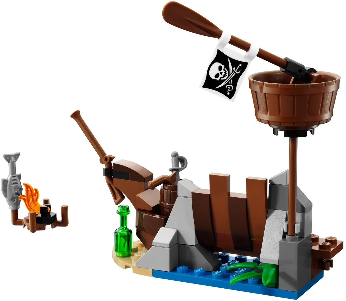 LEGO Pirates 70409 Shipwreck Defense set, image 3