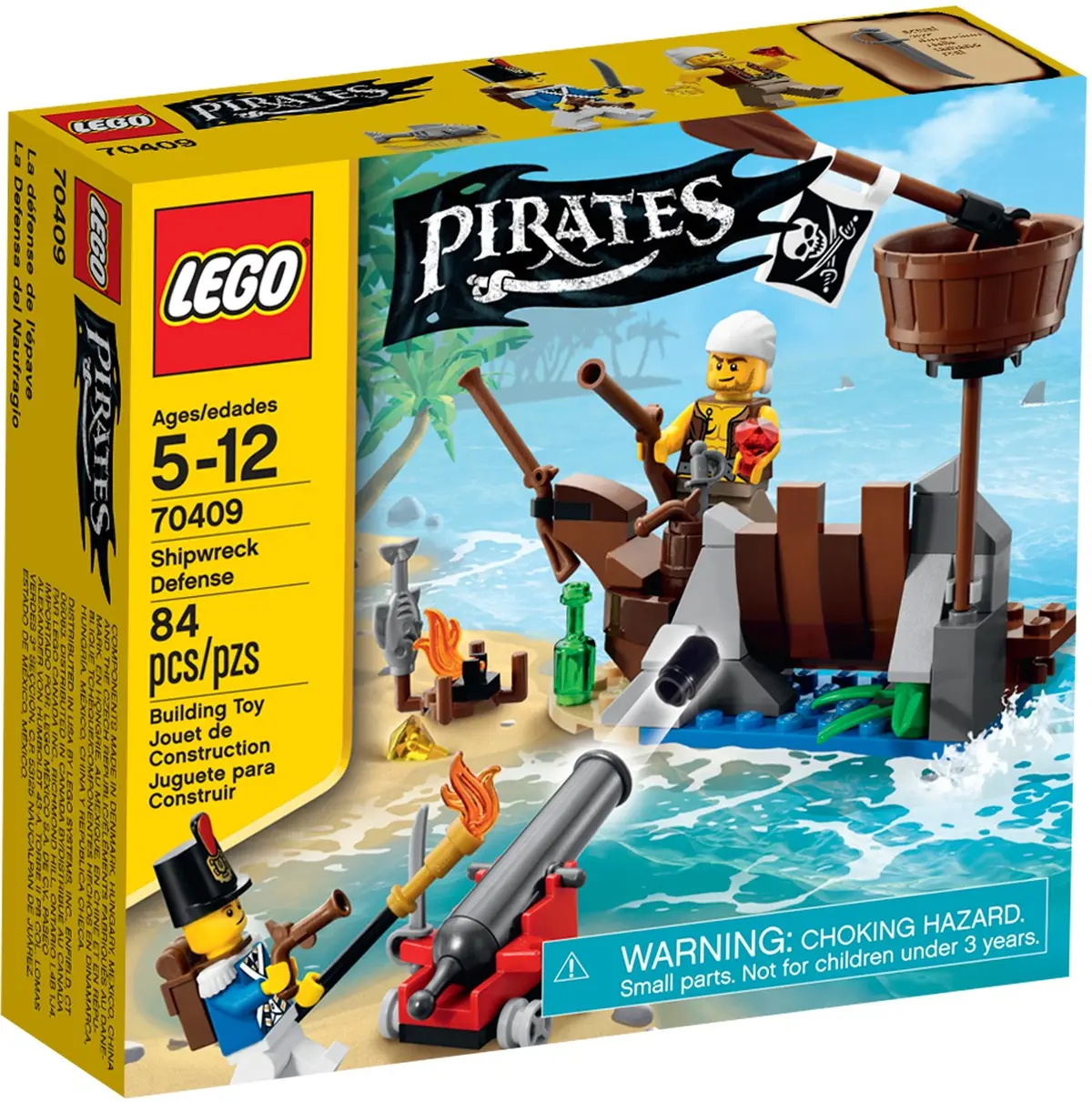 LEGO Pirates 70409 Shipwreck Defense set, image 2