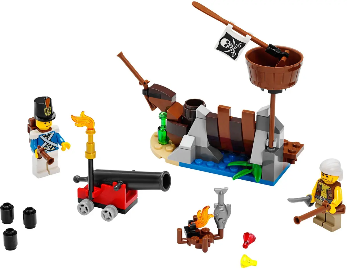 LEGO Pirates 70409 Shipwreck Defense set