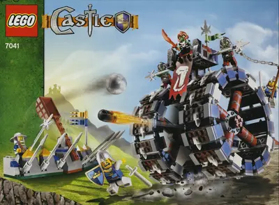 LEGO Castle 7041 Troll Battle Wheel set
