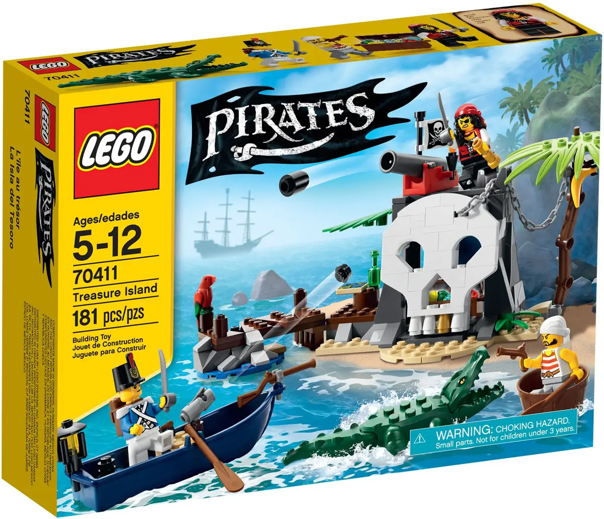 LEGO Pirates 70411 Treasure Island set, image 2