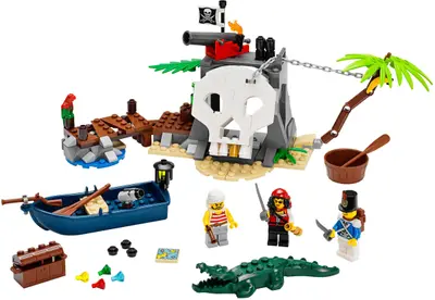 LEGO Pirates 70411 Treasure Island set