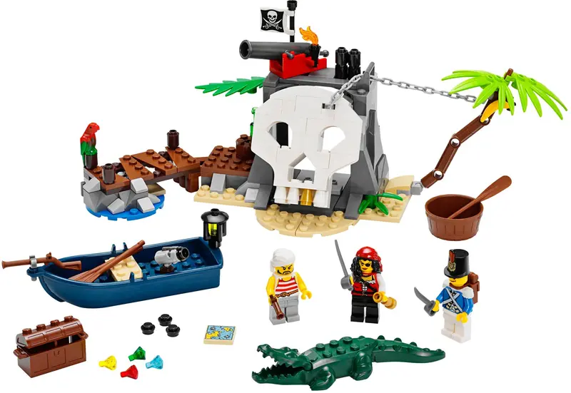 LEGO Pirates 70411 Treasure Island set
