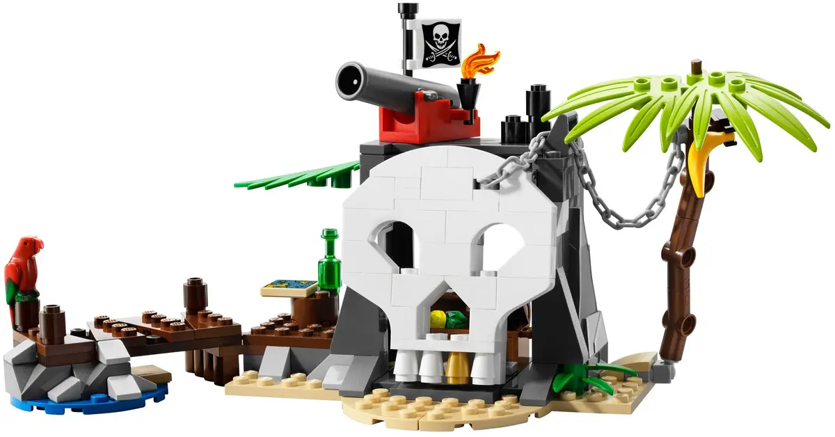 LEGO Pirates 70411 Treasure Island set, image 3