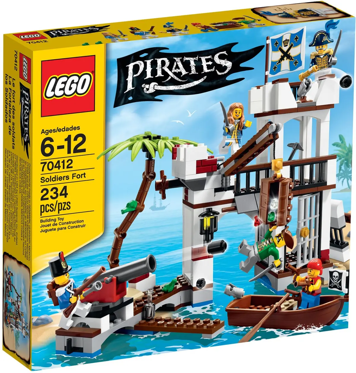 LEGO Pirates 70412 Soldiers Fort set, image 2