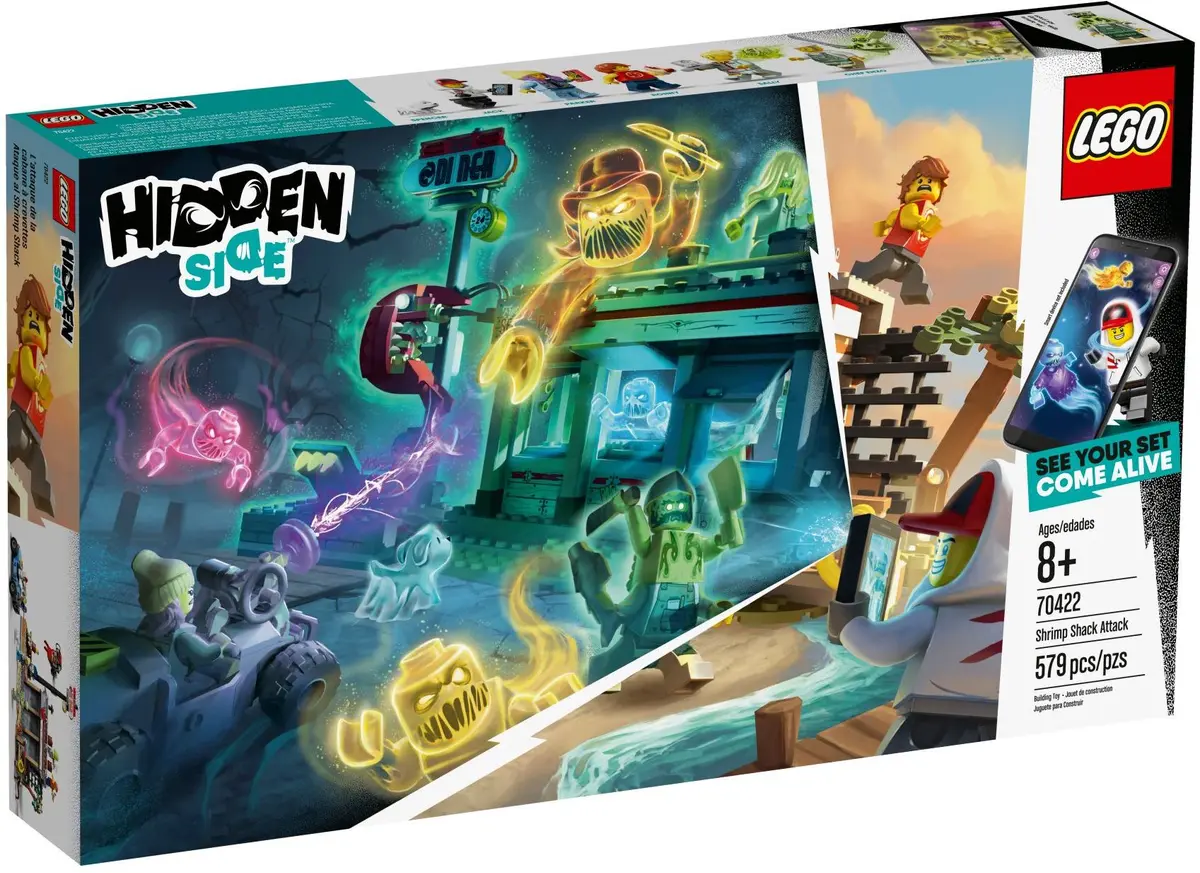 LEGO Hidden Side 70422 Shrimp Shack Attack set, image 2
