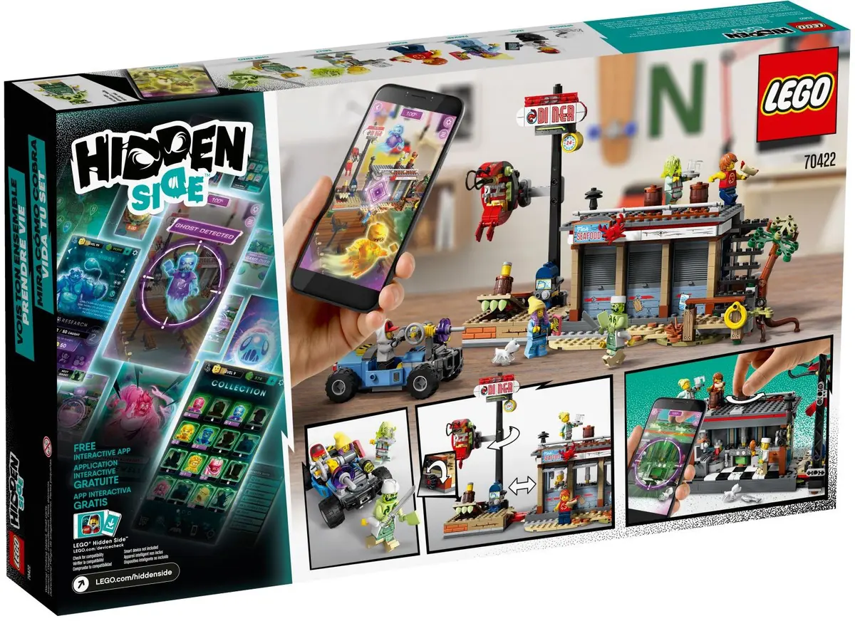 LEGO Hidden Side 70422 Shrimp Shack Attack set, image 5