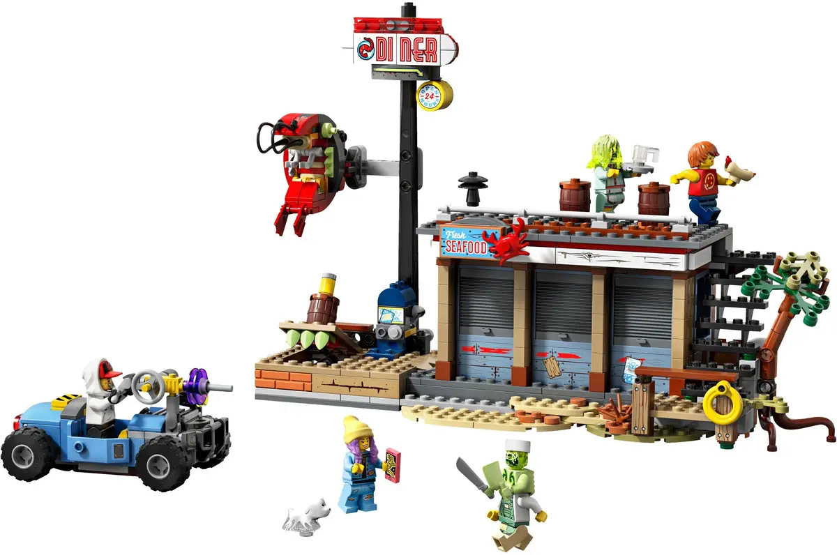 LEGO Hidden Side 70422 Shrimp Shack Attack set