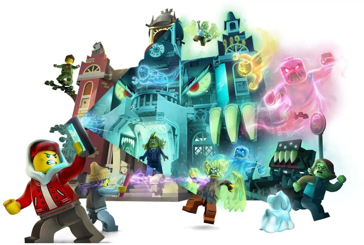 LEGO Hidden Side 70425 Newbury Haunted High School set, image 3
