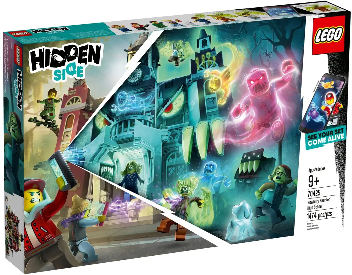 LEGO Hidden Side 70425 Newbury Haunted High School set, image 2
