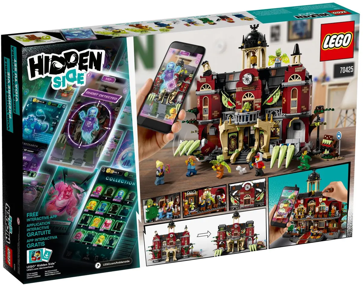 LEGO Hidden Side 70425 Newbury Haunted High School set, image 5