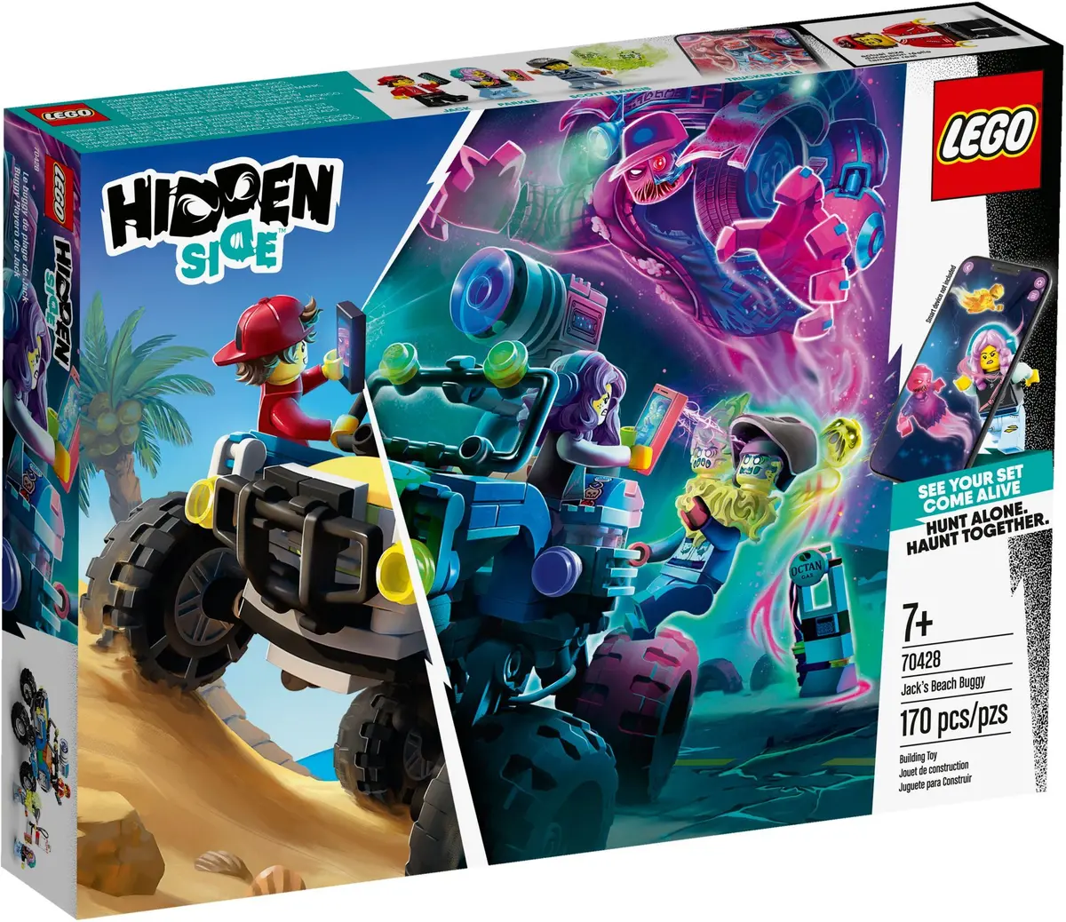LEGO Hidden Side 70428 Jack's Beach Buggy set, image 2