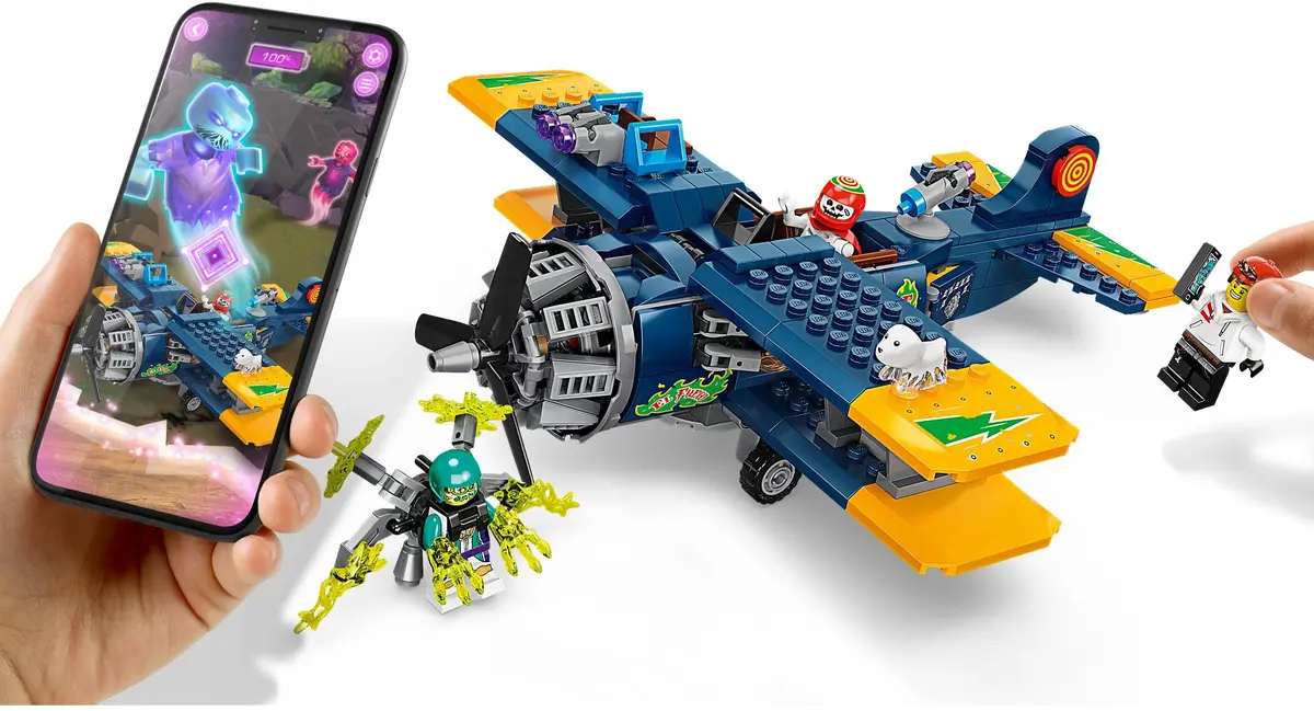 LEGO Hidden Side 70429 El Fuego's Stunt Plane set, image 4