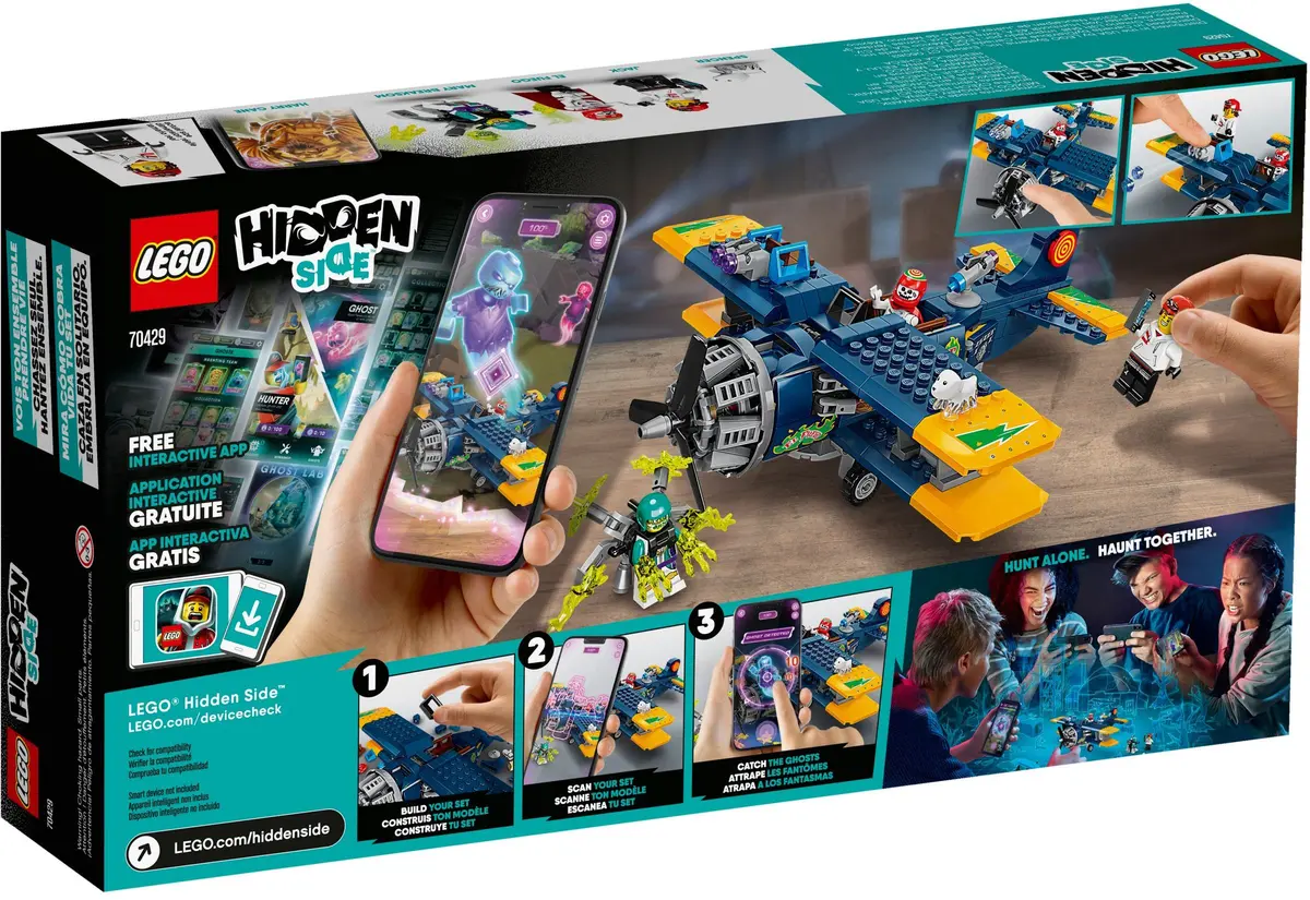 LEGO Hidden Side 70429 El Fuego's Stunt Plane set, image 5