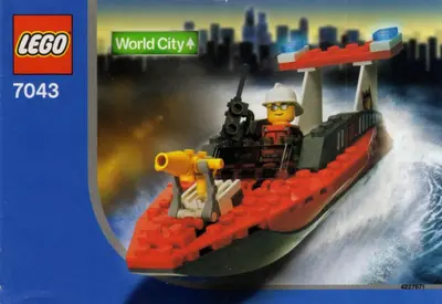 LEGO World City 7043 Firefighter set