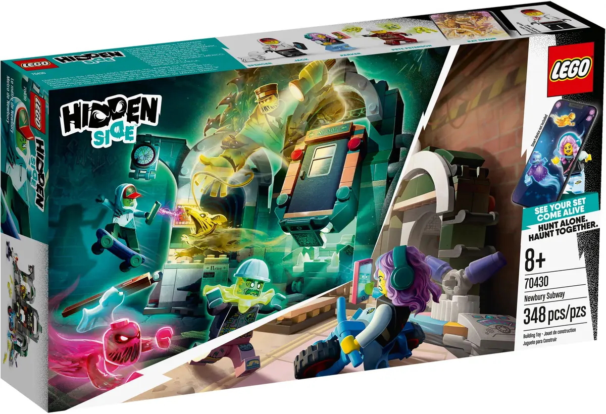 LEGO Hidden Side 70430 Newbury Subway set, image 2