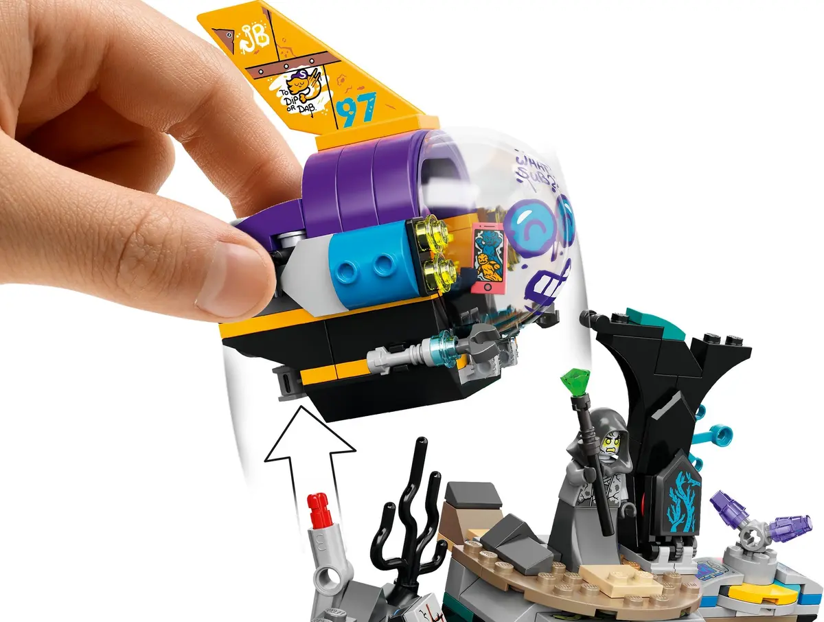 LEGO Hidden Side 70433 J.B.'s Submarine set, image 7