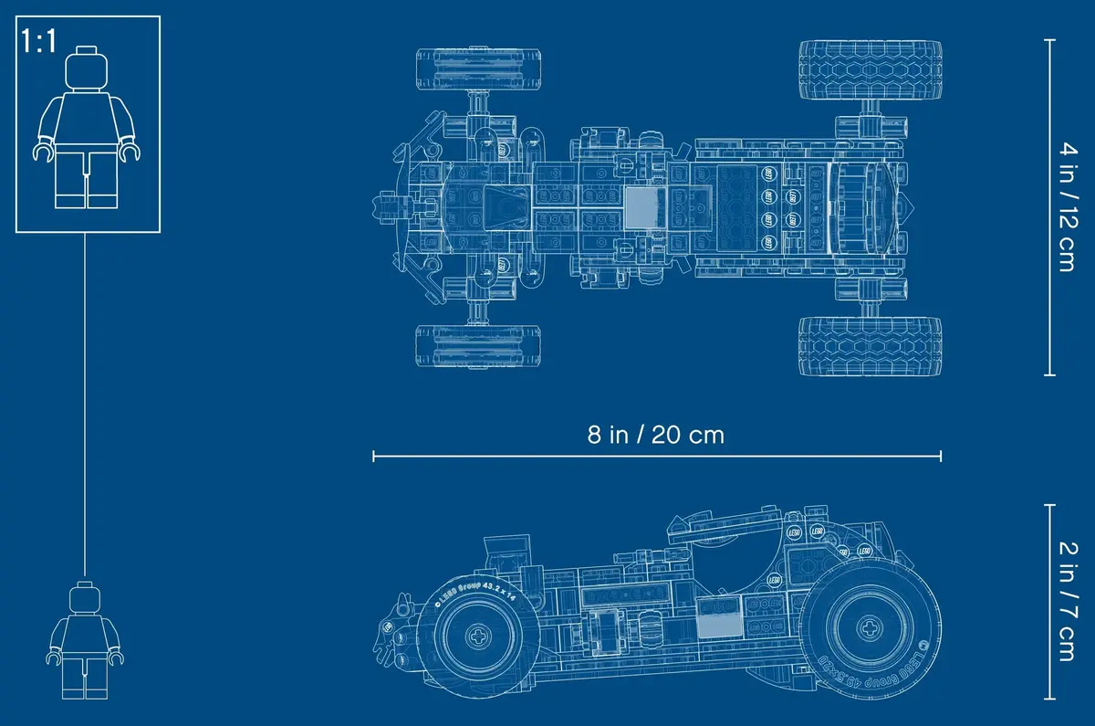 LEGO Hidden Side 70434 Supernatural Race Car set, image 4