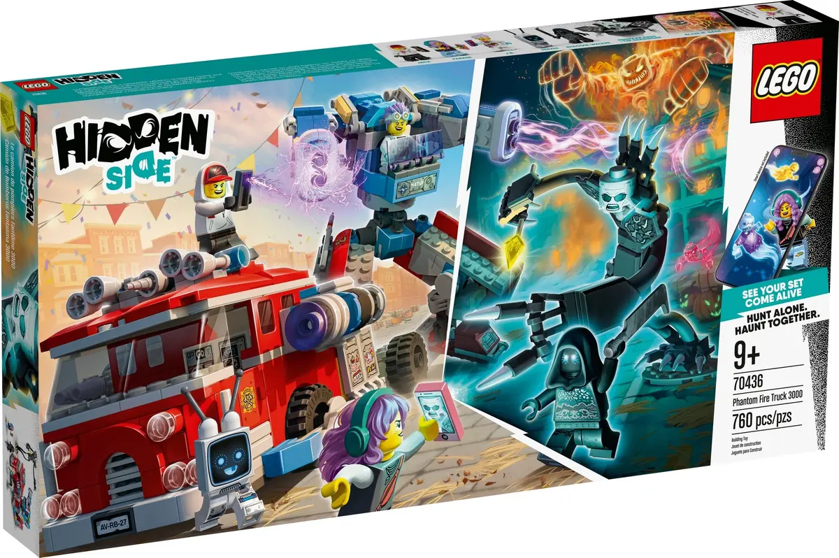 LEGO Hidden Side 70436 Phantom Fire Truck 3000 set, image 2