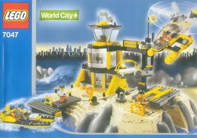 LEGO World City 7047 Coast Watch HQ set