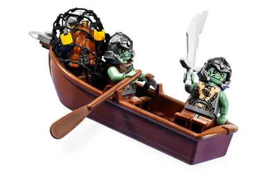 LEGO Castle 7048 Troll Warship set, image 7
