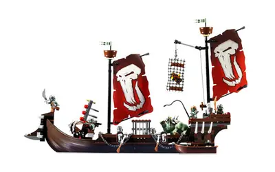 LEGO Castle 7048 Troll Warship set, image 4