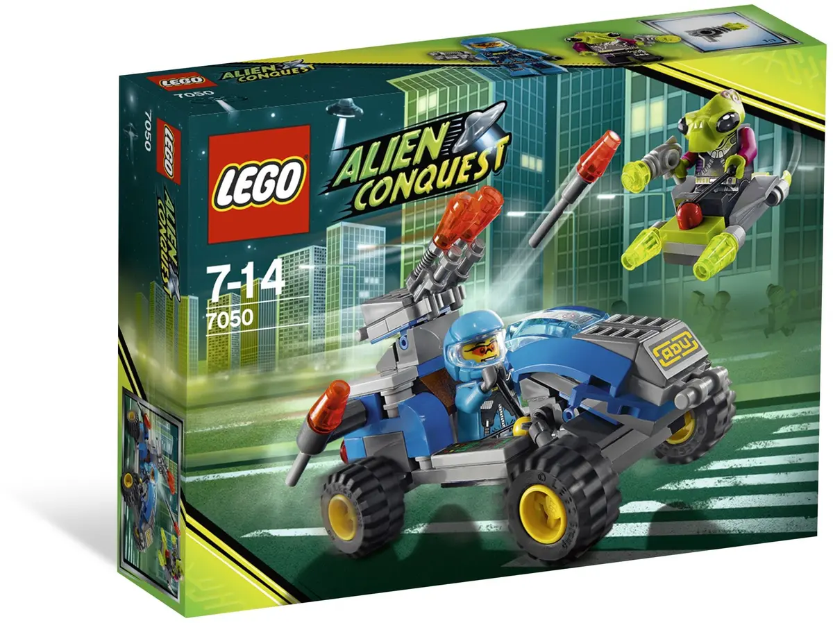 LEGO Space 7050 Alien Defender set, image 7