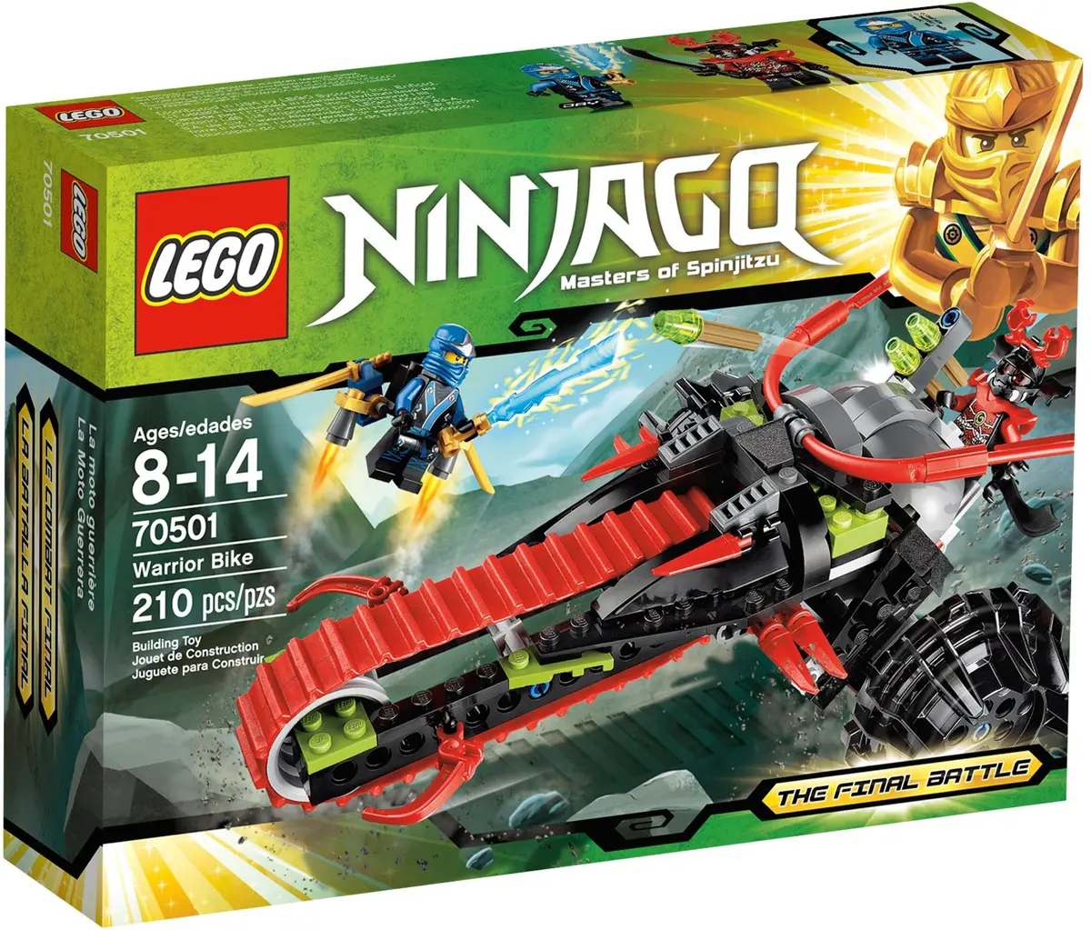 LEGO Ninjago 70501 Warrior Bike set, image 2