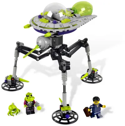 LEGO Space 7051 Tripod Invader set
