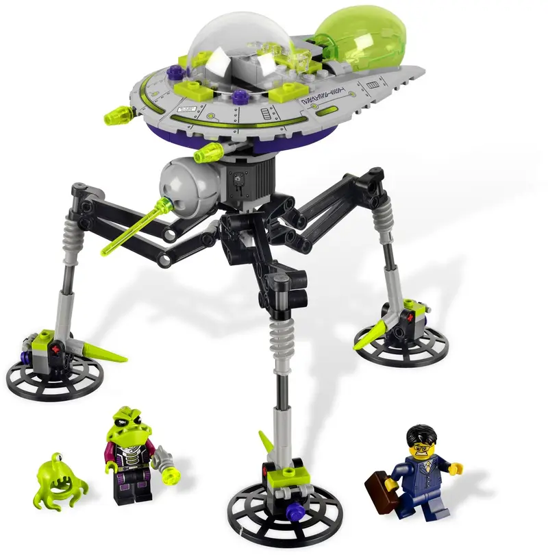 LEGO Space 7051 Tripod Invader set