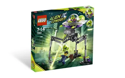 LEGO Space 7051 Tripod Invader set, image 4