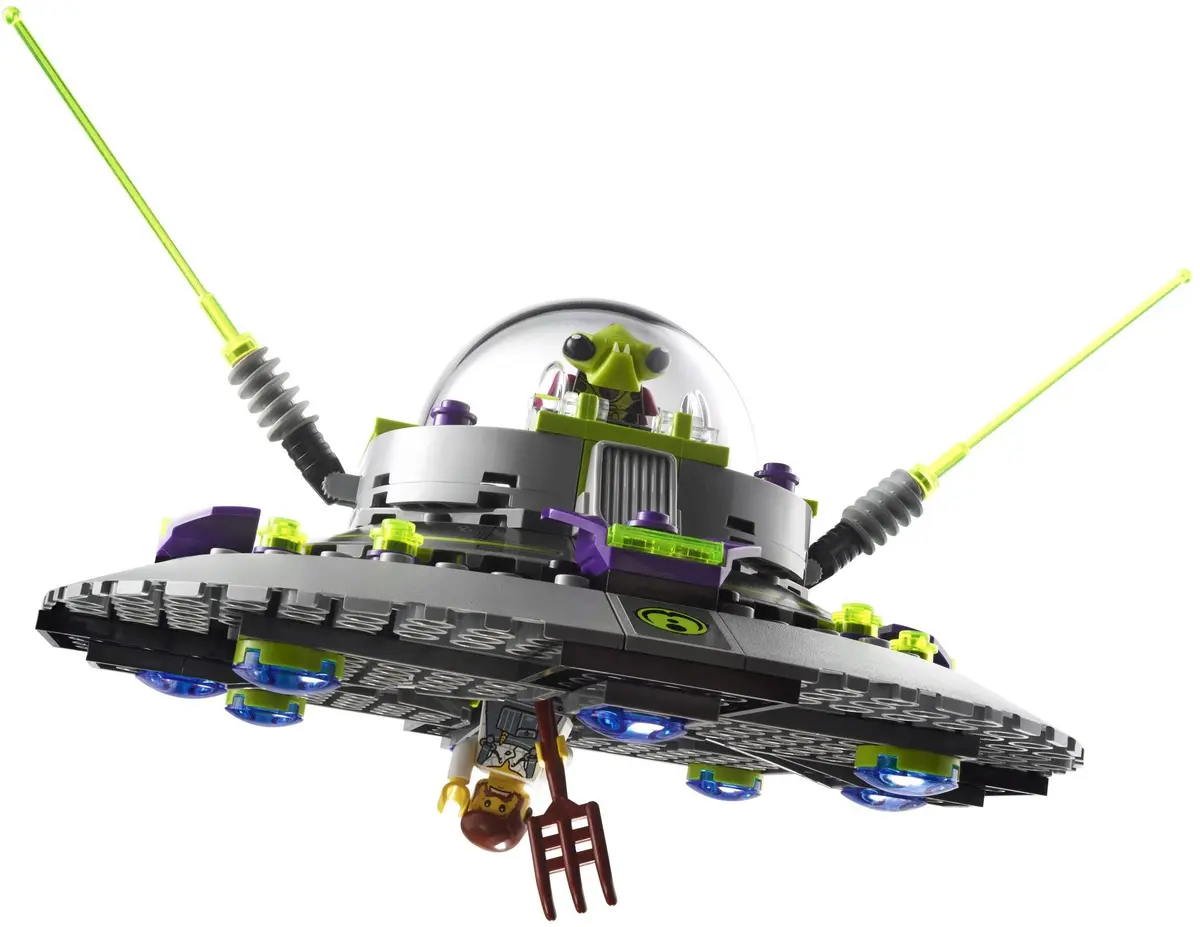 LEGO Space 7052 UFO Abduction set, image 11